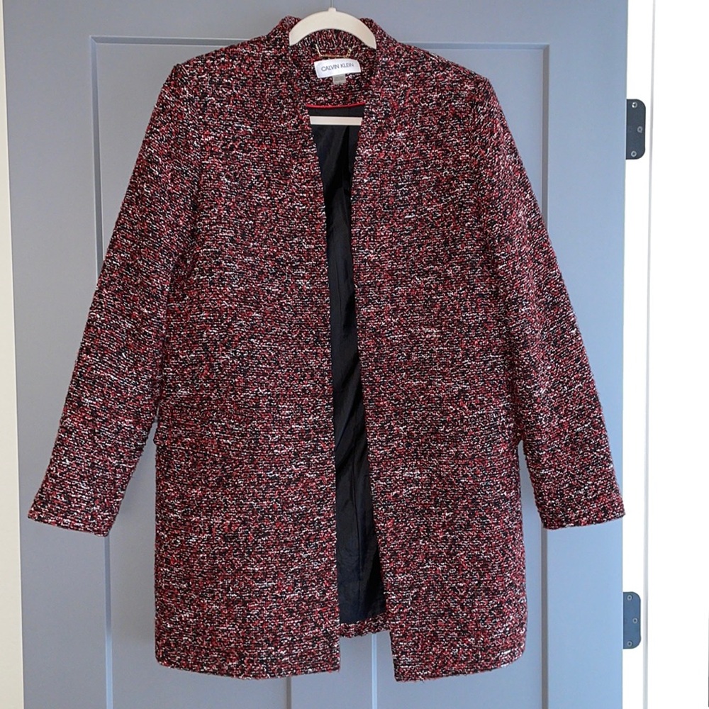 Women’s Calvin Klein Tweed Blazer Jacket